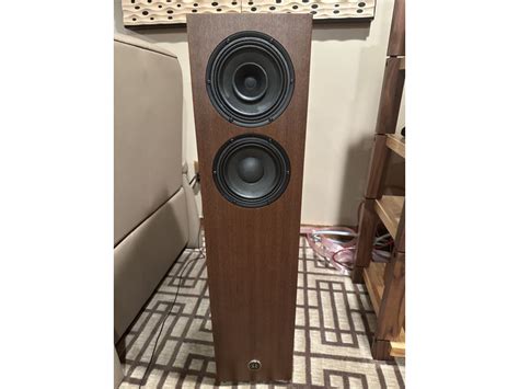 omega speaker systems walnut.